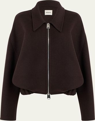 Khaite Odin Oversized Double-Face Wool Jacket