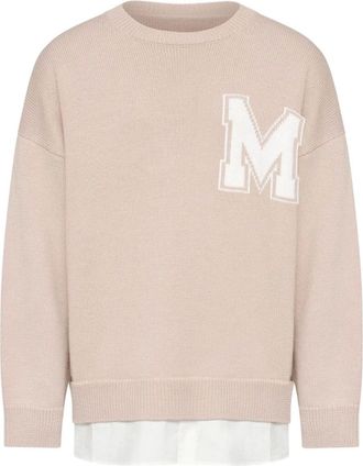 Maison Margiela crew-neck sweater - men - Virgin Wool/Acrylic - S - Neutrals