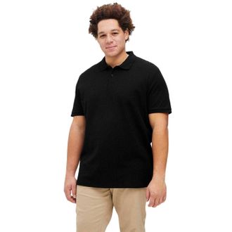 Jack & Jones Jack And Jones Heren Austin Poloshirt met Korte Mouwen (Zwart)