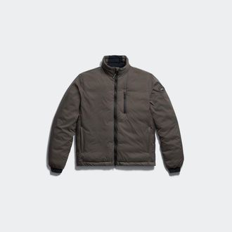 Canada Goose Lodge Jacket Tonal Disc (Men, Khaki Haze, L)