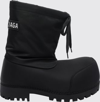 Balenciaga Alaska Low Nylon Ankle Boots with Notched Sole