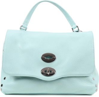 Zanellato Handbags, female, Blue, Size: ONE SIZE Postina Daily Small