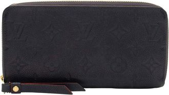 Louis Vuitton Monogram Empreinte Zippy Wallet (Authentic Pre-Loved)