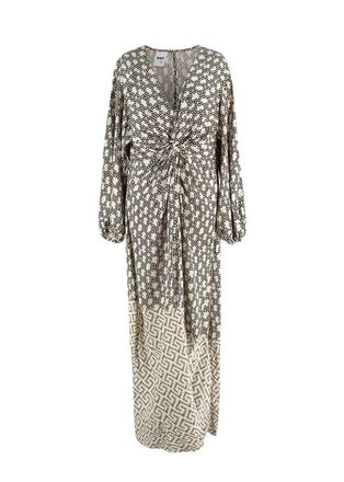 Day Birger Et Mikkelsen Day Birger & Mikkelson Black & White Melia Print Dress Size XL