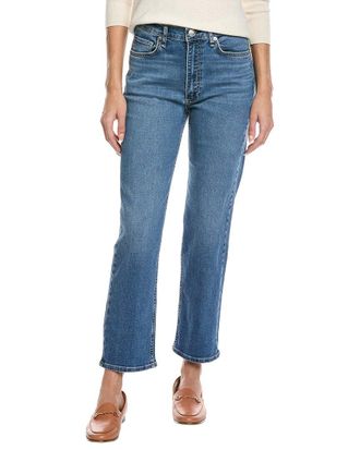Rag & Bone Rag & Bone Hattie Mid-Rise Ankle Visalia Straight Leg Jean