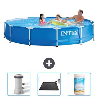 Intex Piscina Con Estructura Redonda - 366x76 Cm - 6-piezas Scb80