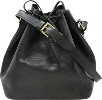 Louis Vuitton Pre-owned Bucket Bags, female, Black, Size: ONE SIZE Pre-owned Bucket Bag