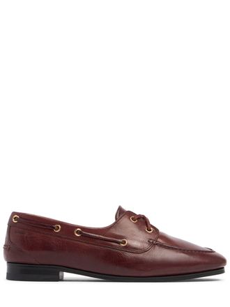 ローファー・オックスフォード Bally Red Leather Party Lace-Up Shoes Red leather Party lace-up shoes – G&B