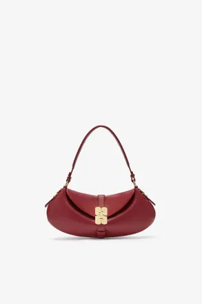 Ganni Dark Red B-Kat Bag