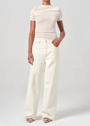 A Gold E Low Slung Baggy Jeans In Solar