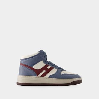 Hogan Sneakers H630 - Hogan - Leer - Blauw