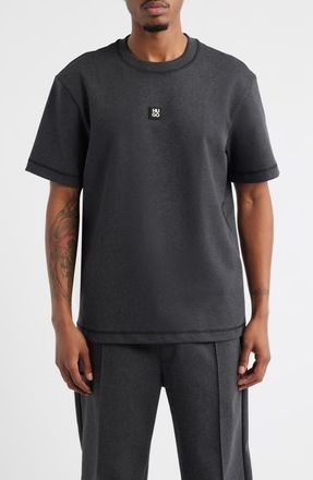 HUGO BOSS Dilanso Logo T-Shirt in Med Grey at Nordstrom, Size Xx-Large