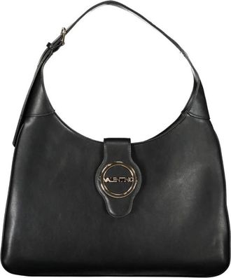 Valentino Circle Logo Schoudertas - Dames - Schoudertassen - Zwart - ONE Size - Tassen