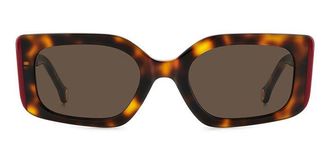 Carolina Herrera HER 0182/S O63/70 Womens Sunglasses Tortoiseshell Size 53