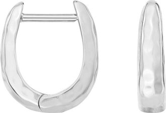 Dower & Hall Small Horseshoe Nomad Huggie Hoops