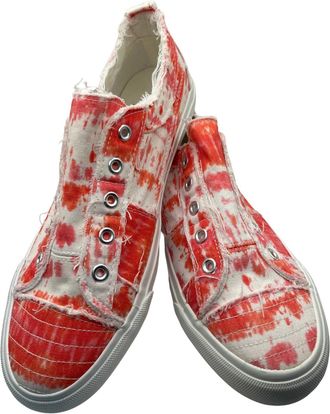 Corkys Women Babalu Sneakers In Pink Tie Dye