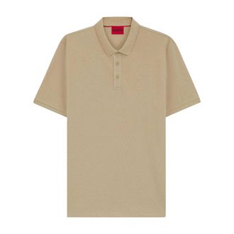 HUGO BOSS Hugo Heren Donos222 Logo Poloshirt (Beige)