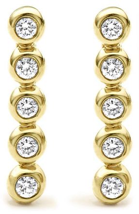 Lagos KSL Diamond Bar Stud Earrings in Gold Diamond at Nordstrom