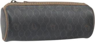 Dior Pre-owned Mini Pouch - Dames - Vintage Mini Tas - Zwart - ONE Size - Leer - Vintage