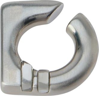 Rick Owens Crystal Prong Oor Cuffs - Dames - Oorbellen - Grijs - ONE Size - Accessoires
