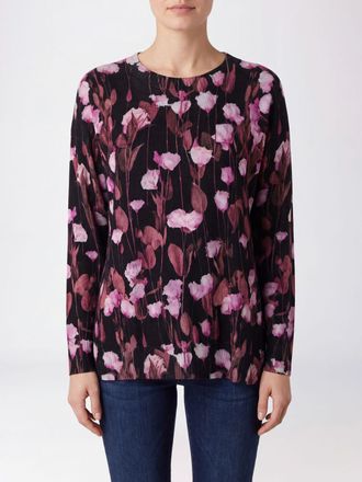 In Bed With You Pure Wool Crewneck Jumper with Argyle Pattern