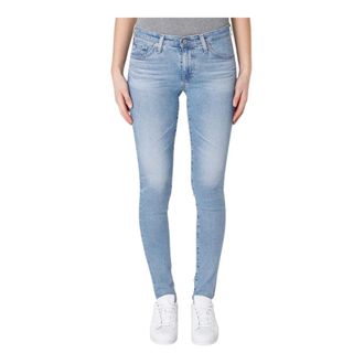 AG - Adriano Goldschmied AG Jeans, Skinny Jeans, female, Blue, Size: W25 Skinny Jeans