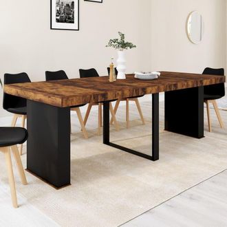 IDMarket Idmarket - Lot De 2 Tables De Chevet Utah 1 Tiroir Et 1 Niche Effet Lattes