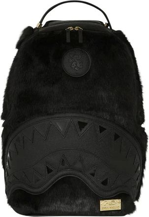 Sprayground Nissim Dlxsf Faux Fur Backpack - unisex - SPRAYGROUND - Backpacks - Black - ONE SIZE - Bags