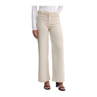 Guess Dames, Broeken, Beige, Maat: W28 Denim