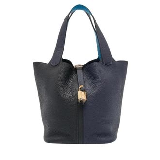 Herm&egrave;s Pre-owned Picotin Lock Bucket Bag - Dames - Pre-owned - Zwart - Maat: ONE Size Leer