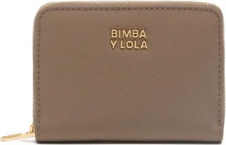 Bimba & Lola logo-lettering wallet - women - Polyamide/Polyester/Polyamide/Polyurethane - One Size - Brown