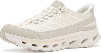 Skechers Slip-ins: Go Walk Glide Step 2.0 Cozy Walker Womens Walking Shoes White : 10.5 B - Medium, Textile