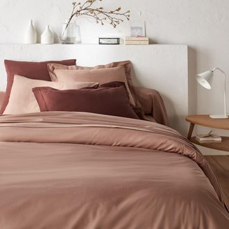 La Redoute Interieurs Effen dekbedovertrek in tergal, Scenario