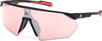 Adidas Sport Sp0076 PRFM Shield 02E Womens Sunglasses Black Size 135