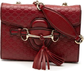 Gucci Pre-owned Gucci Mini Microssima Emily Crossbody Ladies F7P1QC2R2LHFZOBA