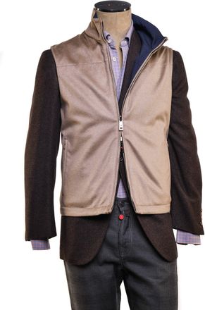 Kiton Kired By Kiton Gange Reversible Cashmere Vest
