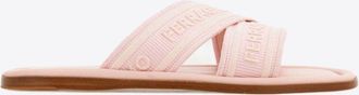 Ferragamo Ferragamo Ladies Laurene Logo Slides