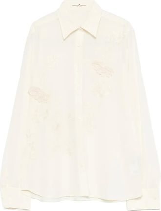 Ermanno Scervino floral shirt - Neutrals