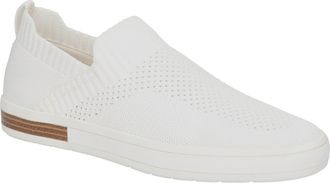 Bella Vita Ramira Slip-On Knit Sneaker in White at Nordstrom, Size 6.5