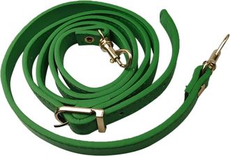 Generic Pouch Messenger Bag Plain Grain Purse Strap Replacement Crossbody Shoulder Strap For Handbag Strap Hanger Bag (Green, One Size)