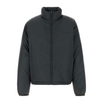 Fear of God Down Jackets, male, Gray, Size: XS Nylon Puffer Jacket