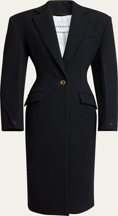 Givenchy Wool-Blend Cocoon Coat