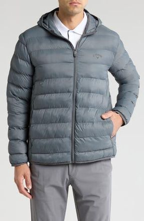 Callaway Channel Quilted Puffer Jacket in Quiet Shade at Nordstrom Rack, Size Xx-Large