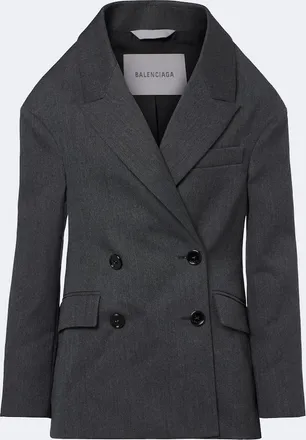 Balenciaga Blazer cruzado de lana