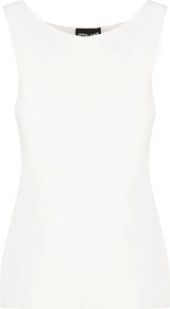 Giorgio Armani Top smanicato - Bianco