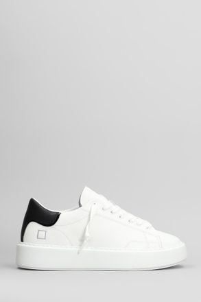 D.A.T.E. D. A.T. E. Sfera Sneakers In White Leather