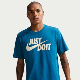 Nike Mens Nike Sportswear JDI T-Shirt in Blue | AR5006-476
