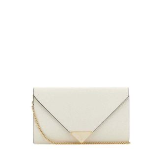 Prada Ivory Leather Mini Crossbody Bag Talco N Borse A Tracolla