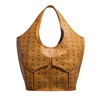 MCM Shopping Bags - Aren Shopper - cognac - Shopping Bags for ladies