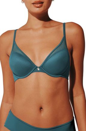 Thirdlove 24/7 Classic Uplift Plunge Underwire Bra in Deep Sea at Nordstrom, Size 32D1
